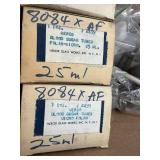 Assorted Science BOX - $100 Retail Value - Filter Paper, Graduated Cylinders, Clamps, Vials, Test Tubes, Lab Gas Valve