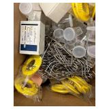 Assorted Science BOX - $100 Retail Value - Connecting Tubes, Cylinder Markers, Jars with tops, Test Tubes, Jars, Test Tubes