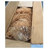 ~6 - 190mm Pyrex Evaporating Dishes, Fragile, Shipping at your own risk.