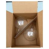 2 - 500ml Round Bottom Boiling Flasks, Kimax