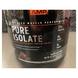 TROL - GNC AMP Pure Isolate Micro-Filtered Whey Protein Isolate, 34.1 Oz