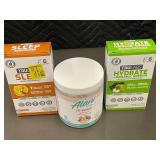 TROL - Set of Dietary Supplements: Pre-Workout, Sleep, and Hydrate Drink Mixes