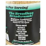 TROL - Set of 3 Pork King Good Italian Style Pork Rind Crumbs Jars