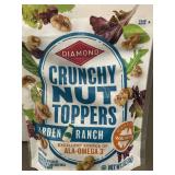 WA 5 - Box of Diamond Crunchy Nut Toppers - Garden Ranch Flavor (12 Bags)