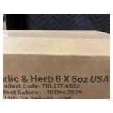 KS 3 - 6-Pack of Three Farmers Crunchy Roasted Lentils - Garlic & Herb Flavor