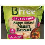 BFree Gluten Free Stone Baked Naan Bread - Pack of 4 (Total 8 Naans)