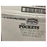 Set of 5 Packs of Old El Paso Tortilla Pockets