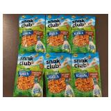 NM 5 - Set of 6 Packs of Snak Club Hidden Valley Ranch Crunch Mix