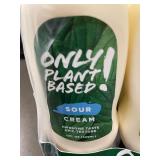 Pack of 8 Only Plant Based Sour Cream 11 fl oz Bottles