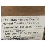 Box of La Tortilla Factory Handmade Style Tortillas - 96 Count