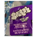 SD 3 - Pack of 24 Splash Acai Grape Flavored Water Bottles