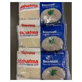 DE 4 - Mahatma Basmati Naturally Fragrant Rice 5 lb Bags, Set of 3