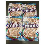 WA 3 - 4 Boxes of Cinnamon Toast Crunch Minis Cereal 12.3 oz Each