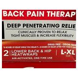 ThermaCare Back Pain Therapy Heatwraps L-XL Size (Set of 3 Boxes)