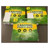 Set of 3 Campho Phenique Maximum Strength Medicated Gel with Aloe