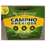 Set of 3 Campho Phenique Maximum Strength Medicated Gel with Aloe