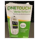 ONETOUCH Verio Reflect Blood Glucose Monitoring System with Case