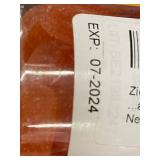 Set of 3 Zicam Cold Remedy Medicated Fruit Drops Orange Flavor