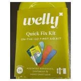 Welly Quick Fix On-the-Go First Aid Kits - Set of 3