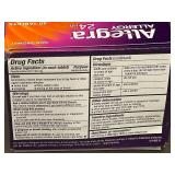 Allegra Allergy Relief Non-Drowsy Fexofenadine Tablets, 30 Count (2 Packs)