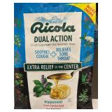 Ricola Dual Action Peppermint Drops, 34 Count