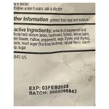 Ricola Dual Action Peppermint Drops, 34 Count