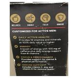 GNC Mega Men Essentials Energy One Daily Multi Vitamins - 2 Boxes