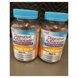Set of 2 Schiff Digestive Advantage Probiotics Advanced Immune Health Gummies