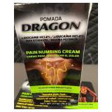 Lot of 3 Dragon Pain Numbing Creams with Lidocaine HCl 4%