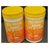 Vital Proteins Morning Get Up & Glow Dietary Supplement - 2 Pack