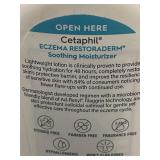 Set of 2 Cetaphil Eczema Restoraderm Soothing Moisturizers 10 fl oz