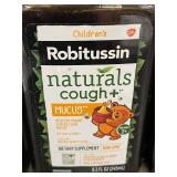 3 Bottles of Robitussin Naturals Cough+ Children