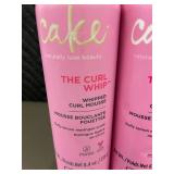 Set of 2 Cake The Curl Whip Whipped Curl Mousse 8.4 oz