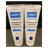 2 Bottles of MG217 Psoriasis Therapeutic Shampoo 8 Fl Oz