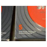 4 Packs 20 wipes of Roman Swipes with 4% Benzocaine