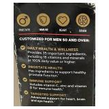 GNC Mega Men 50 Plus One Daily Multi Dietary Supplements - 60 Caplets