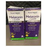 2-Pack Natrol Melatonin + 5-HTP Advanced Sleep Tablets - 60 Count