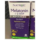 2-Pack Natrol Melatonin + 5-HTP Advanced Sleep Tablets - 60 Count