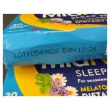 MidNite Sleep Health Dietary Supplement Tablets, Pack of 2