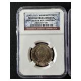 2007 Washington Dollar Set Error, Proof, Uncirculated NGC