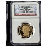 2007 Washington Dollar Set Error, Proof, Uncirculated NGC