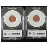 1983 Lincoln Cents MS68 Red