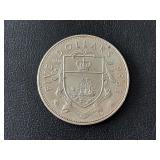 1966 $5 Dollar Bahama Islands Silver Coin 1.25 Ounces