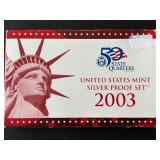 2003-S Silver Proof Set