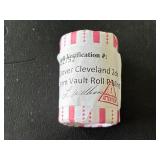 Grover Cleveland Dollar Roll Uncirculated Encapsulated