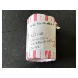 Ulysses S. Grant Dollar Roll Uncirculated Encapsulated