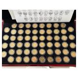 Gold Layered State Quarter Collection