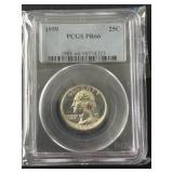 1959 Washington Quarter Proof PCGS PR66
