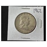1962 Franklin Half Dollar