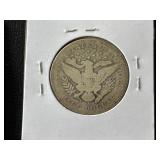 1912-D Barber Half Dollar